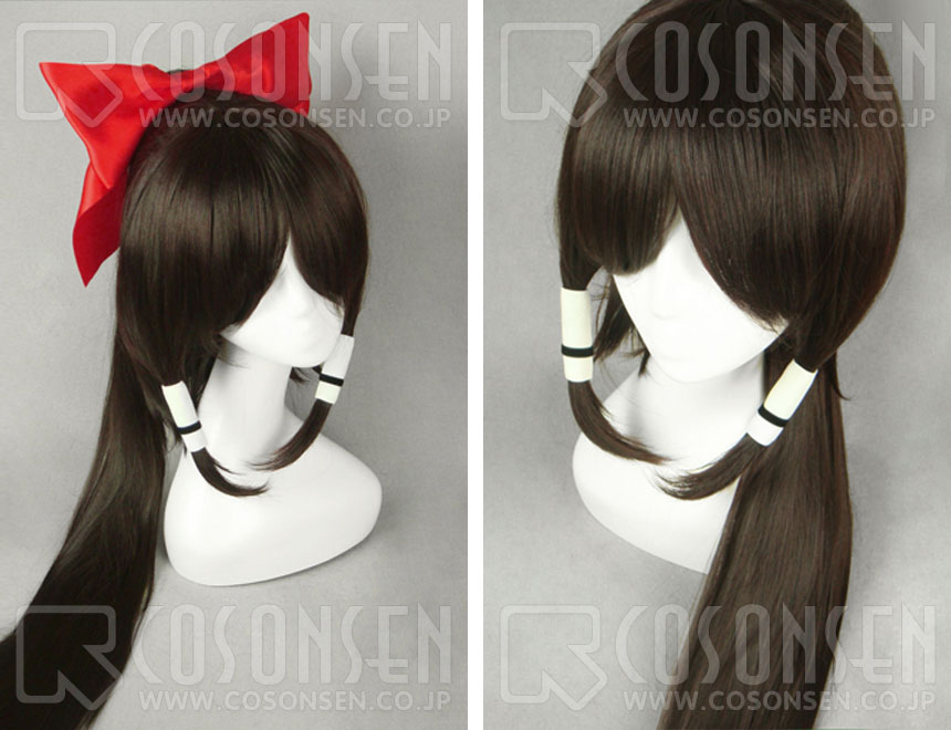 東方Project 博麗霊夢 紅魔城ver コスプレウィッグ